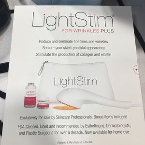 Anti aging hand held light stim